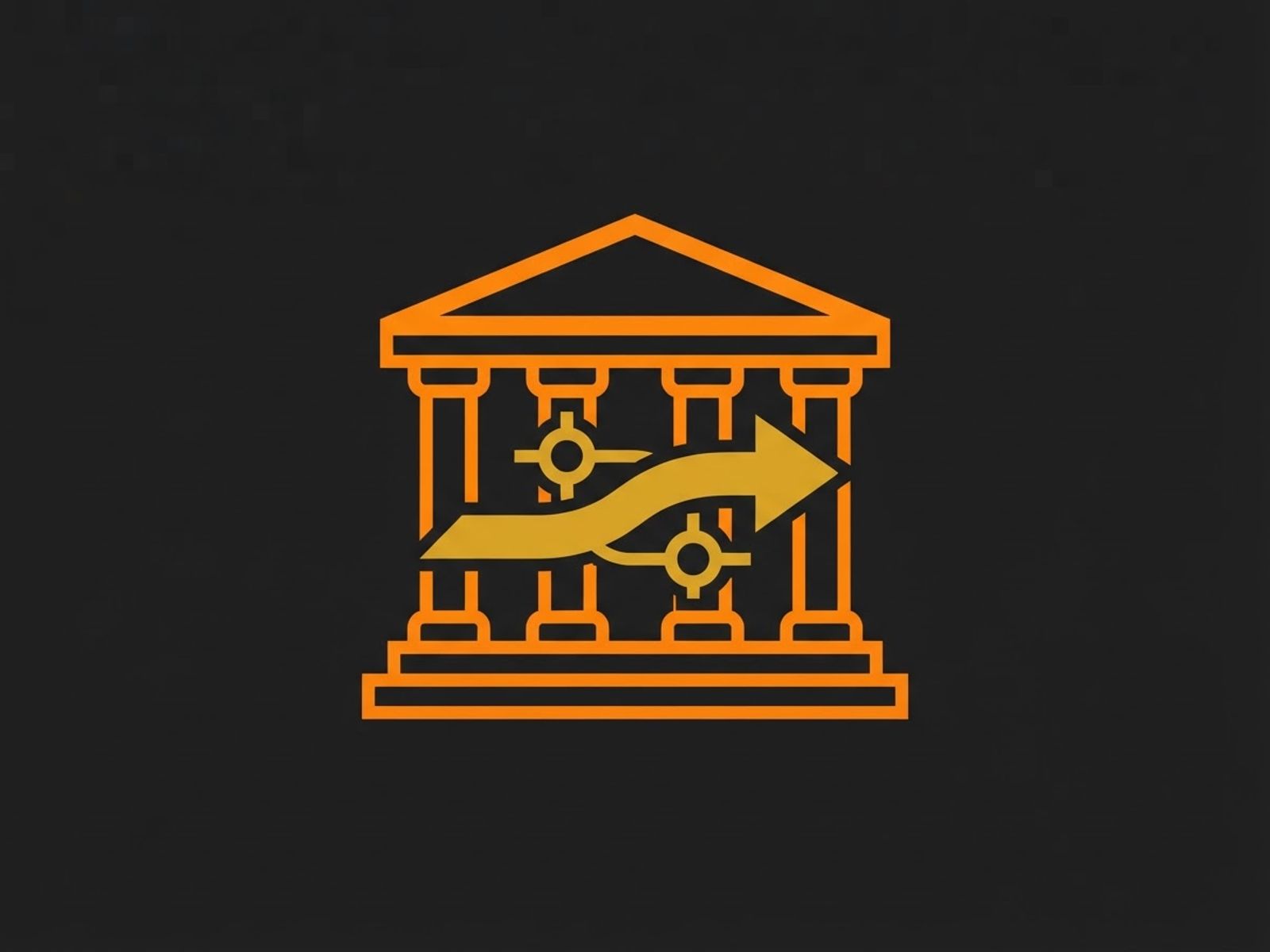 Icône de virement bancaire SEPA